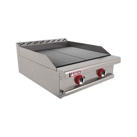 Asador a Gas 2 Quemadores 2-ASR MIX (Zebrasas) Delta