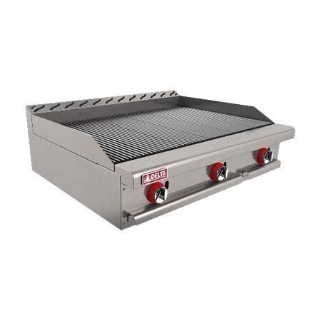 Asador a Gas 3 Quemadores 3-ASR MIX (Zebrasas) Delta