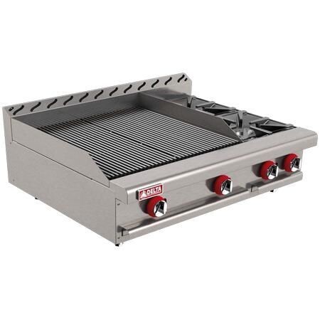 Asador + Parrilla a Gas 2-ASR 2-Q TOP Delta
