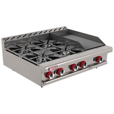 Parrilla + Asador 2-4 1-ASR TOP Delta