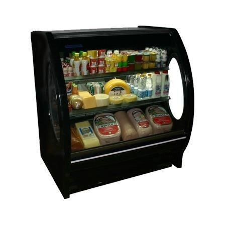 Vitrina Cristal Curvo RHNVCT-700-EP-N Masser