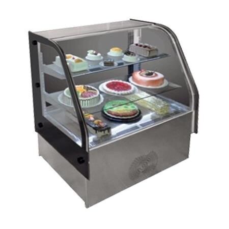 Vitrina Cristal Curvo Full Glass RHNVCT-700-FGD Masser