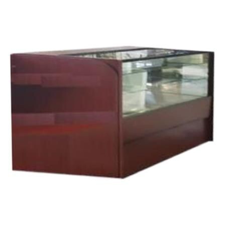 Vitrina Cubo Baja Full Glass Terminado en Madera RHNVCT2000-FGCMB Masser