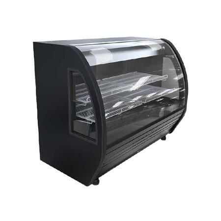 Vitrina Exhibidora Cremera Negra BHS20-F2 Imbera