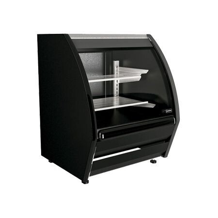 Vitrina Exhibidora Cremera Negra PHS-8N F1 Imbera