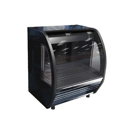 Vitrina Exhibidora Cremera Negra BHS10-F2 Imbera