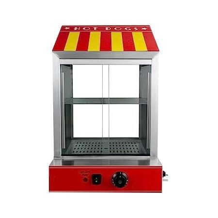 Cocinador de Hot Dogs con Calentador para Pan THD-1  Kreppsland