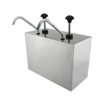 Dispensador para Catsup y Mostaza 4+4 Litros HSP-8L  Kreppsland