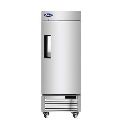 Refrigerador Acero 1 Puerta Solida Altura Reducida MBF8519GR Atosa
