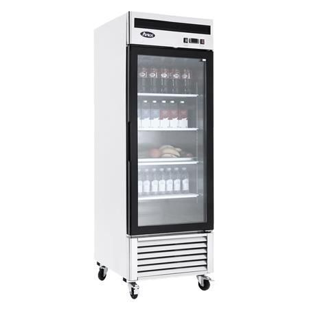 Refrigerador Acero 1 Puerta de Cristal MCF8705GR Atosa