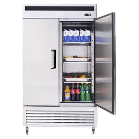 Congelador Vertical Acero Inoxidable 2 Puertas Solidas MBF8503GR Atosa