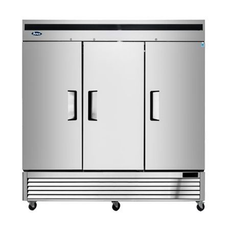 Congelador Vertical Acero Inoxidable 3 Puertas Solidas MBF8504GR Atosa