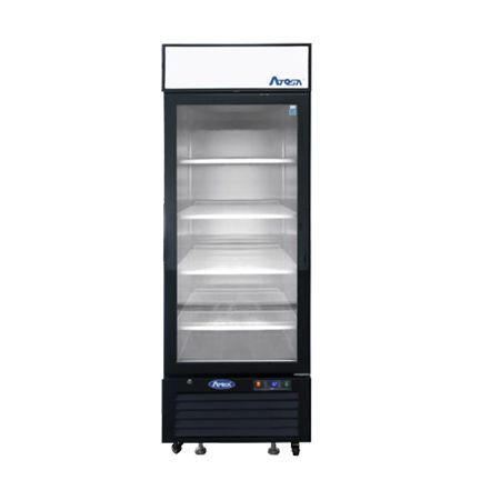 Congelador Acero Negro 1 Puerta de Cristal MCF8720GR Atosa