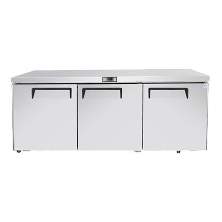 Mesa Bajo Cubierta Refrigerada 3 Puertas 72″ MGF8404GR Atosa