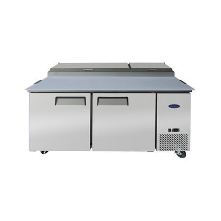 Mesa Refrigerada para Preparación de Pizza 2 Puertas 67″ MPF8202GR Atosa