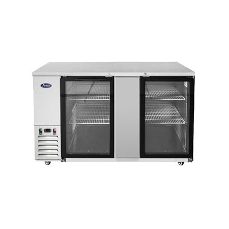 Contra Barra de 69″ con Fondo de 24″ Puerta de Cristal SBB69GGRAUS1 Atosa
