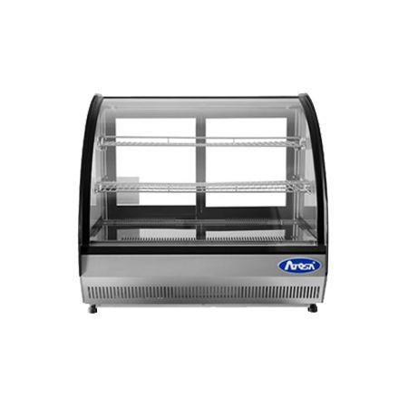 Vitrina Sobre Mostrador Vidrio Curvo 70 cm CRDC-35 Atosa