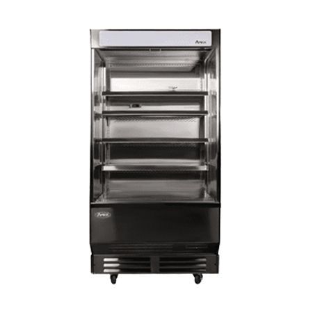 Vitrina Abierta Lamina Negra 100 cm AOM-40B Atosa