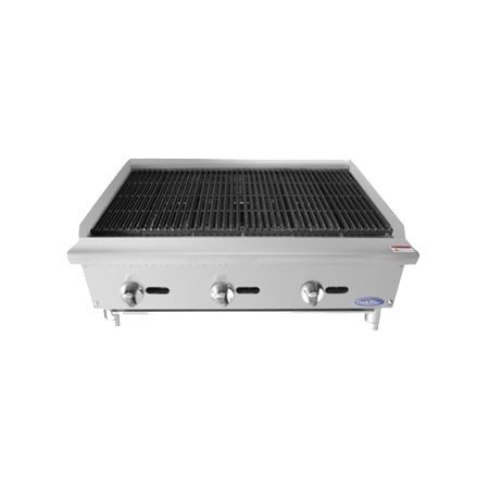 Asador Radiante 36″ 3 Quemadores ATRC-36 Cook Rite