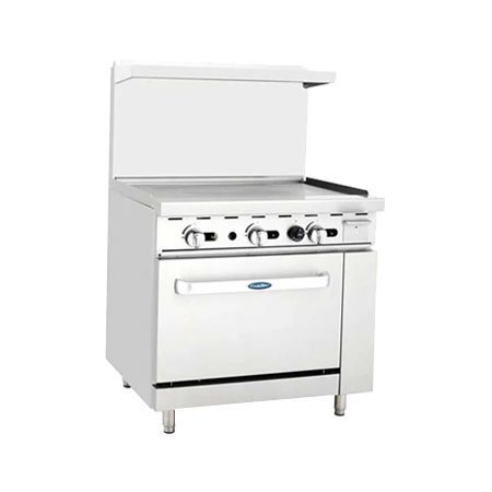 Estufa Plancha 36″ con Horno ATO-36G Cook Rite