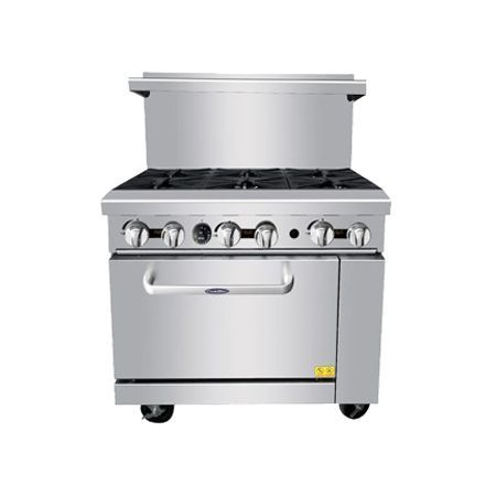 Estufa con Horno 6 Quemadores AGR-6B Cook Rite