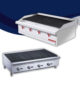 Asadores de 4 Quemadores