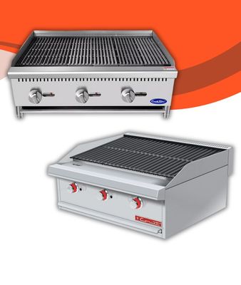 Asadores de 3 Quemadores