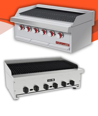 Asadores de 6 Quemadores