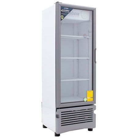 Refrigerador Vertical 12 Pies Puerta de Vidrio VR12 Imbera