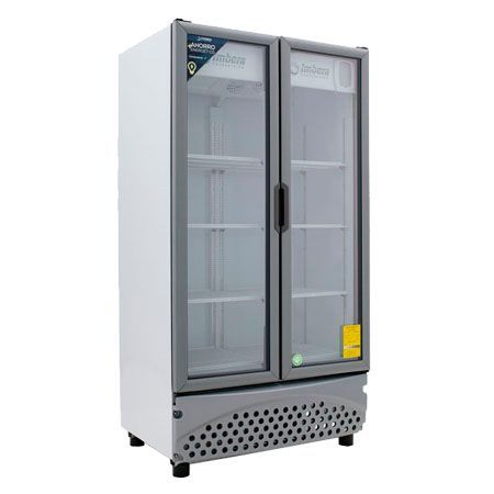 Refrigerador Vertical 26 Pies 2 Puertas de Vidrio VRD26 Imbera