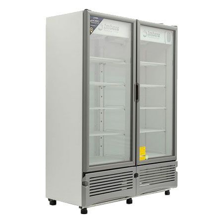 Refrigerador Vertical 42 Pies 2 Puertas de Vidrio G342-2PC Imbera