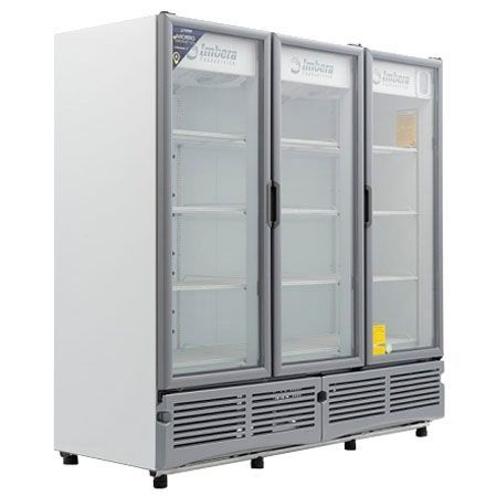 Refrigerador Vertical 72 Pies 3 Puertas de Vidrio G3T72 Imbera