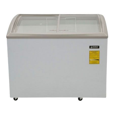 Congelador Horizontal Puertas Corredizas Cristal Curvo 14 Pies Cúbicos HF14 ST Imbera