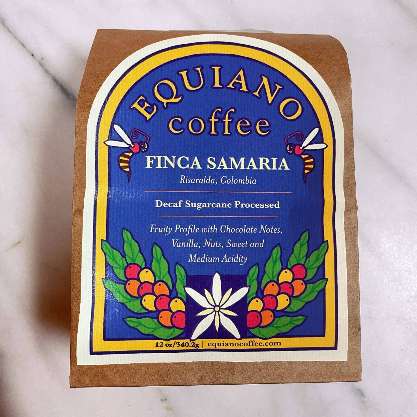 Decaf Colombia Finca Samaria