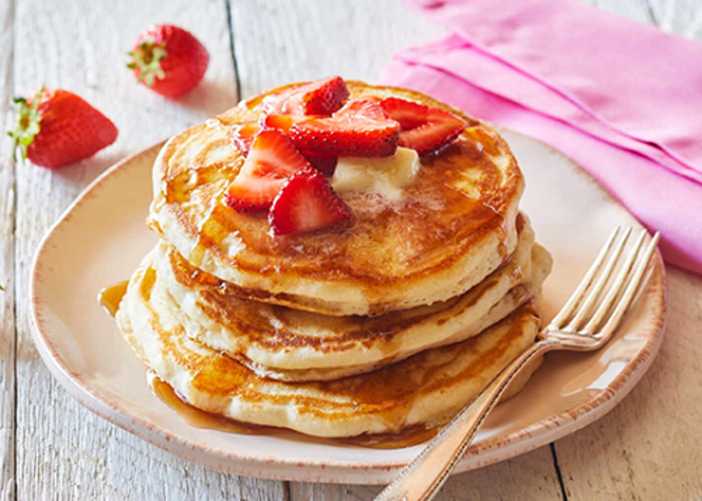 Strawberry Pancakes