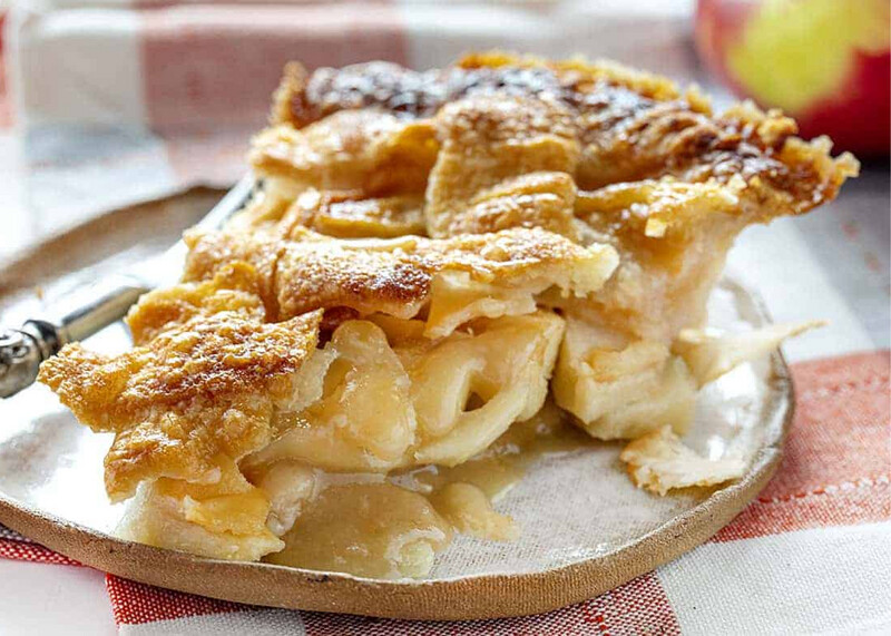 Sliced Apple Pie
