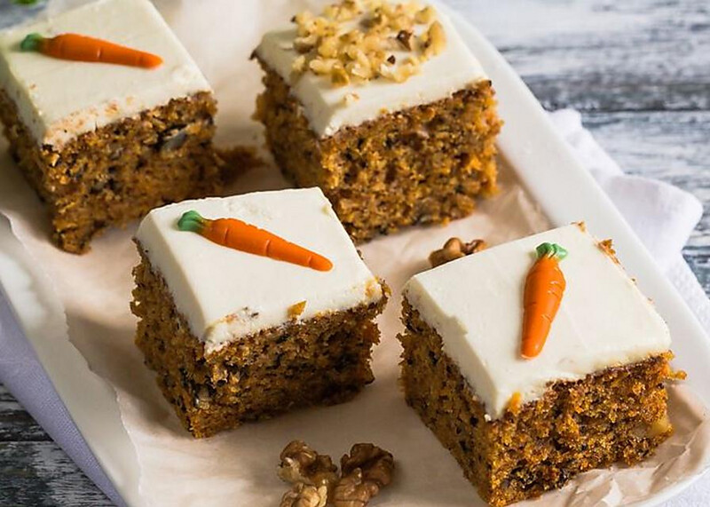 Iced Carrot Cake