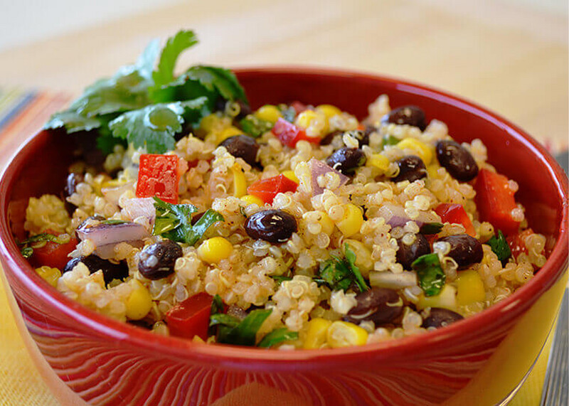 Mex Quinoa Salad (serves 2)