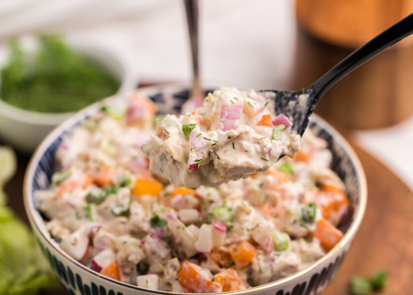 Veggie Tuna Salad (serves 2)