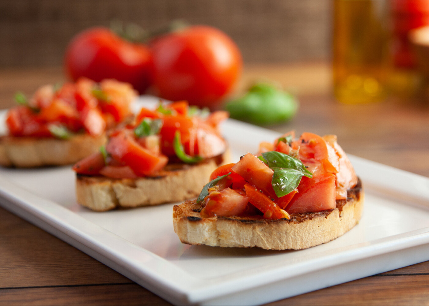 Italian Bruschetta (serves 15)