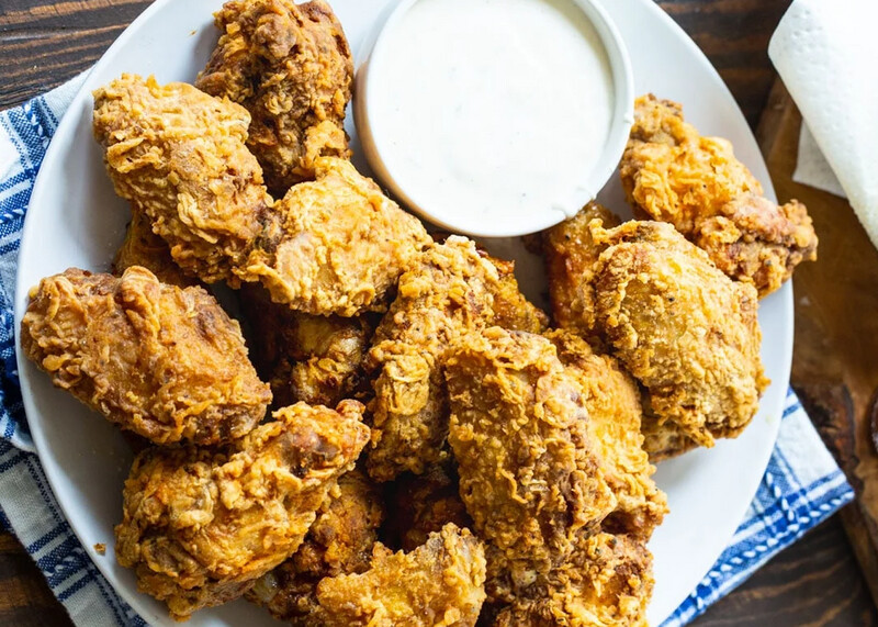 Fried Chicken Wings (serves 8)