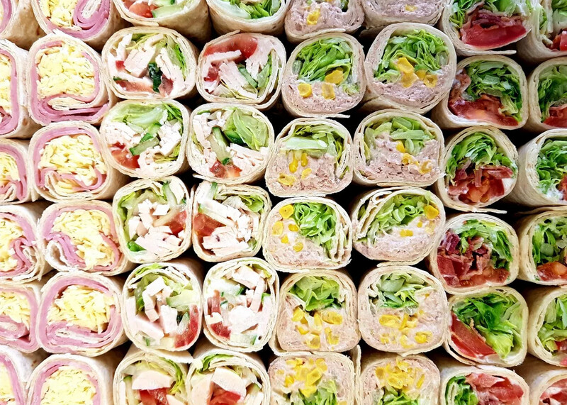 Assorted Wrap Platter (serves 20)
