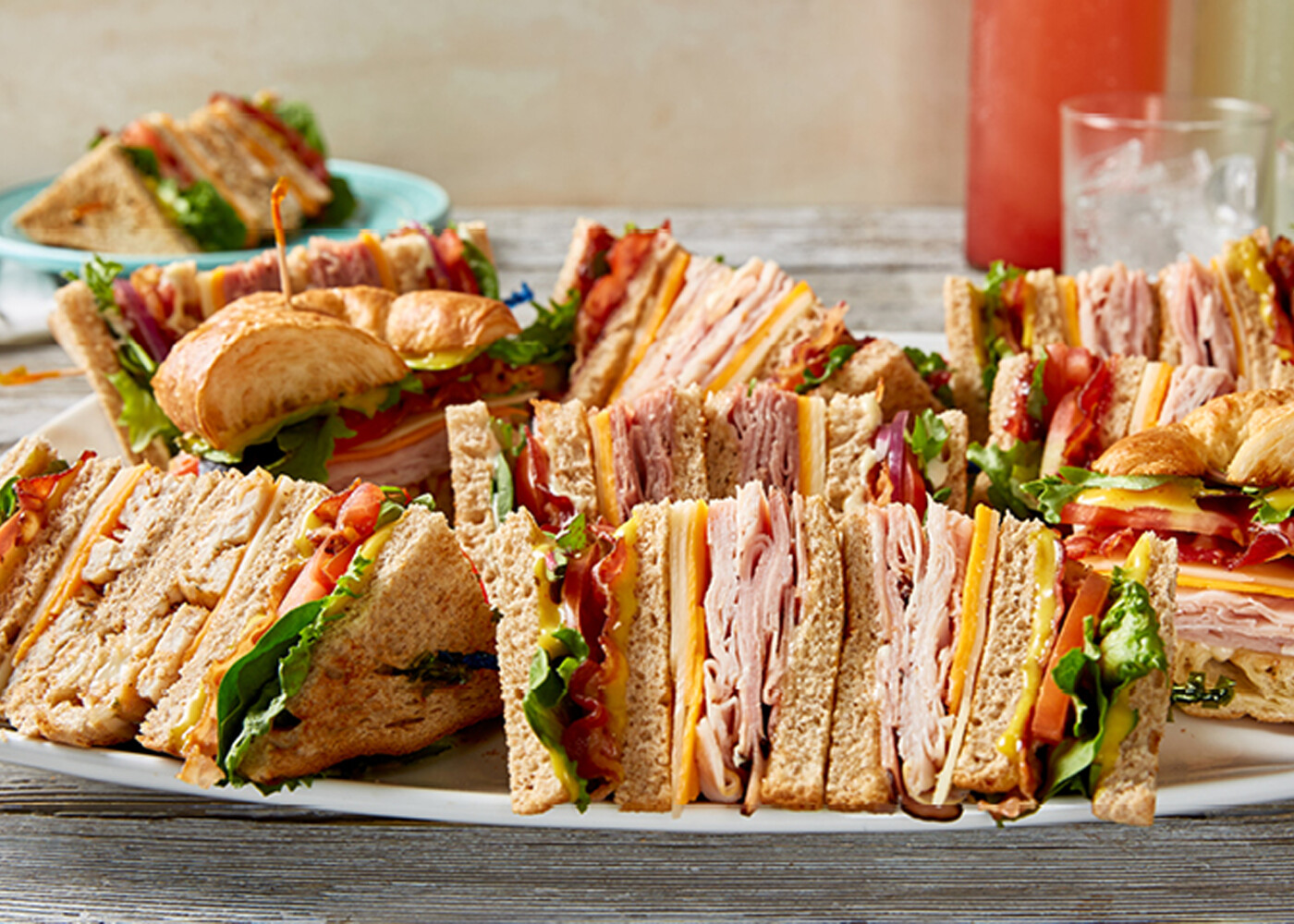 Gourmet Sandwich & Wrap Platter (Minimum 25 people)