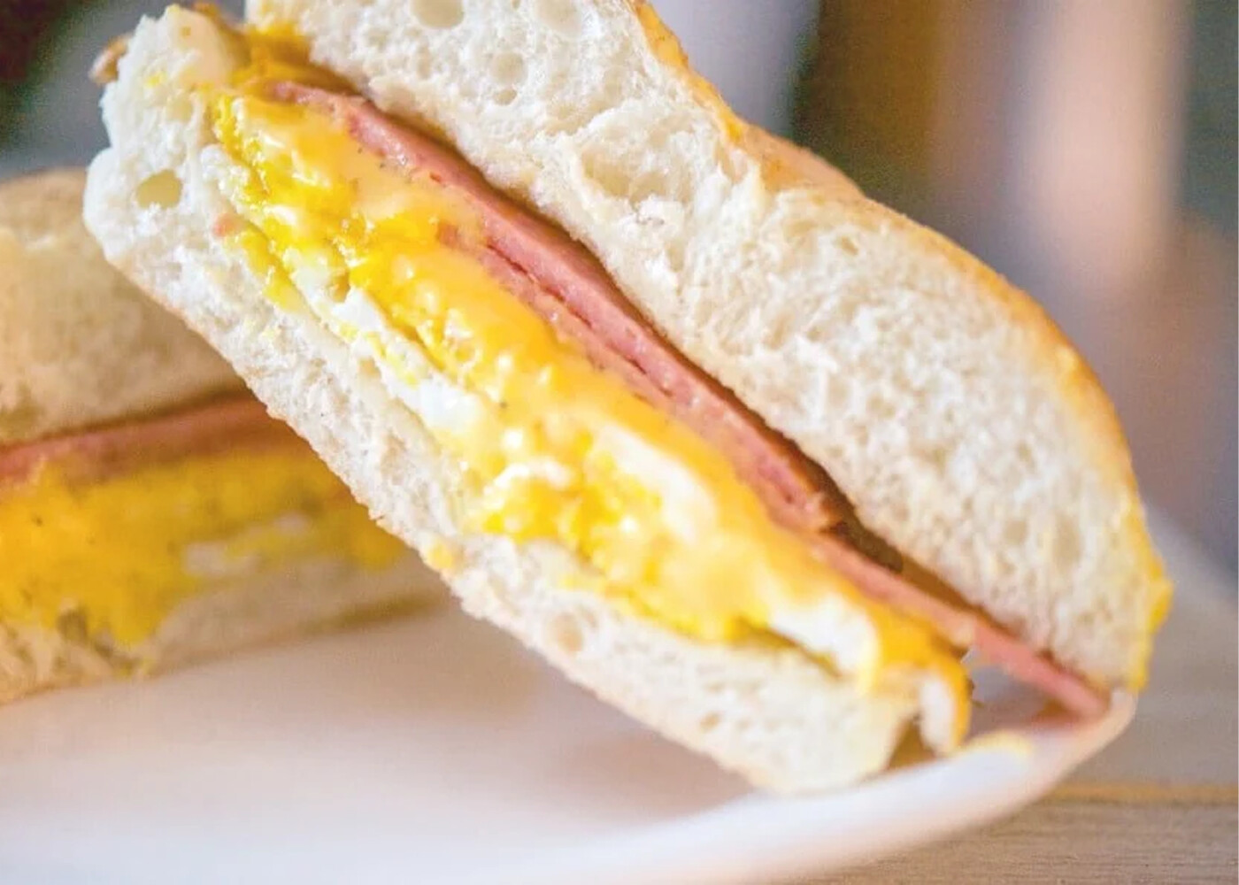 Ham, Egg & Cheese Sandwich