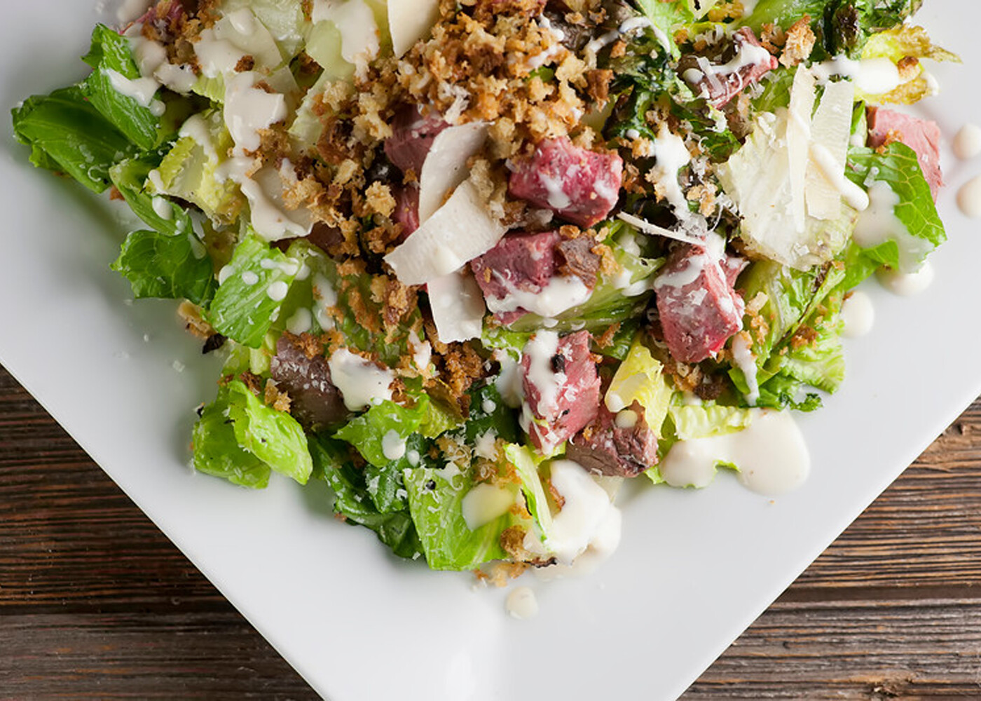 Steak & Caesar Salad