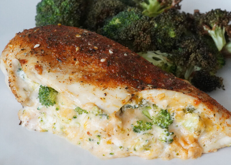 Stuffed Chicken w/ Broccoli & Cheese