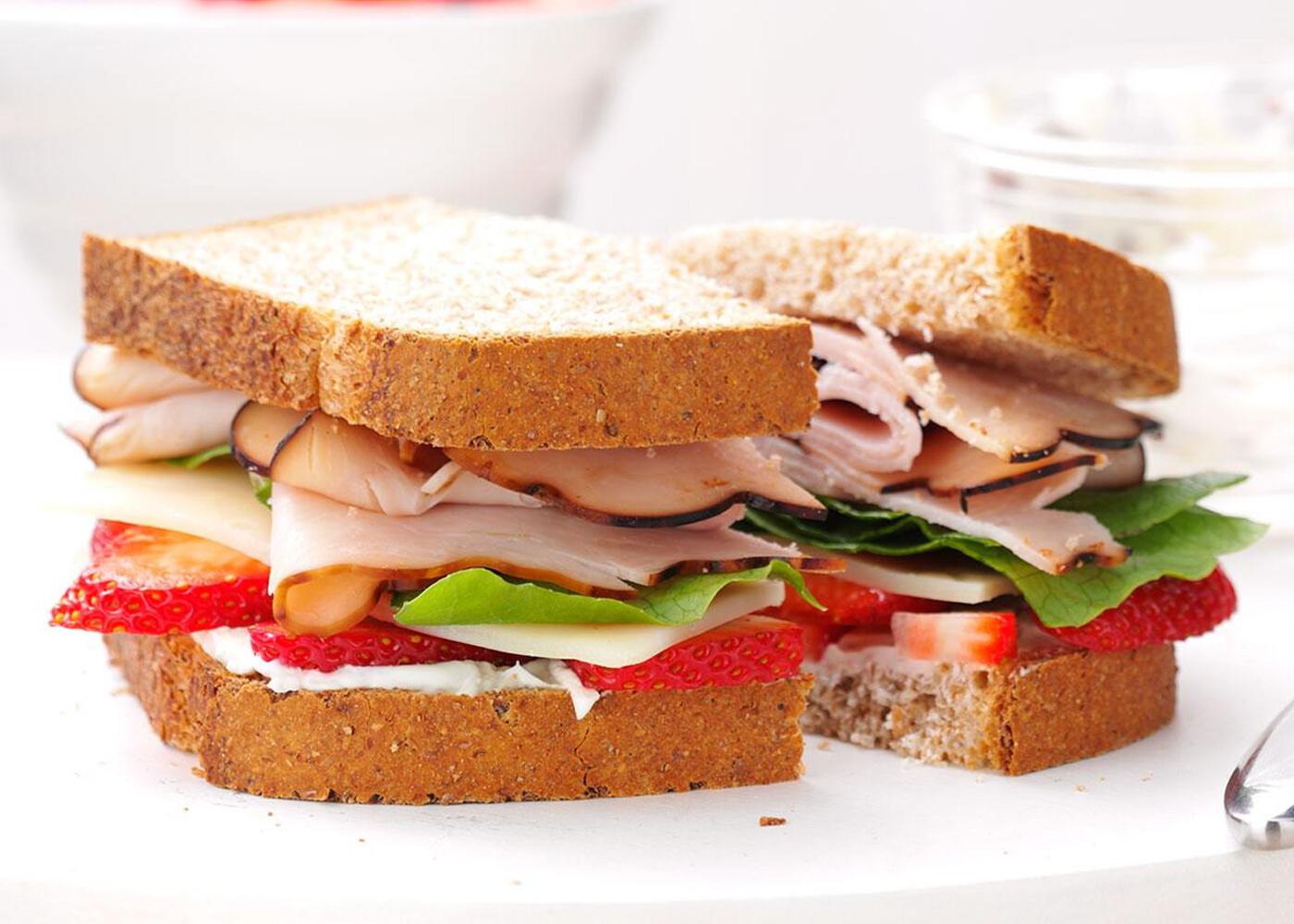Fresh Carved Turkey Sandwich