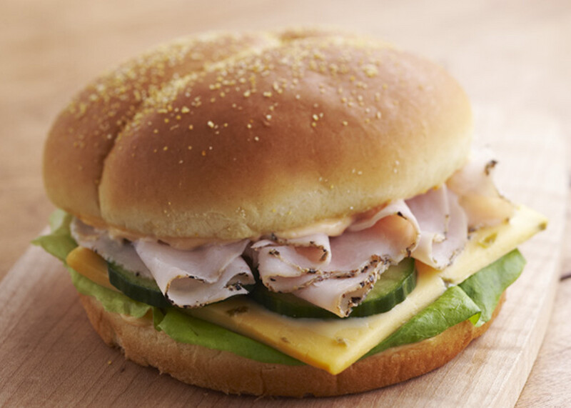 Cracked Pepper Turkey Sandwich