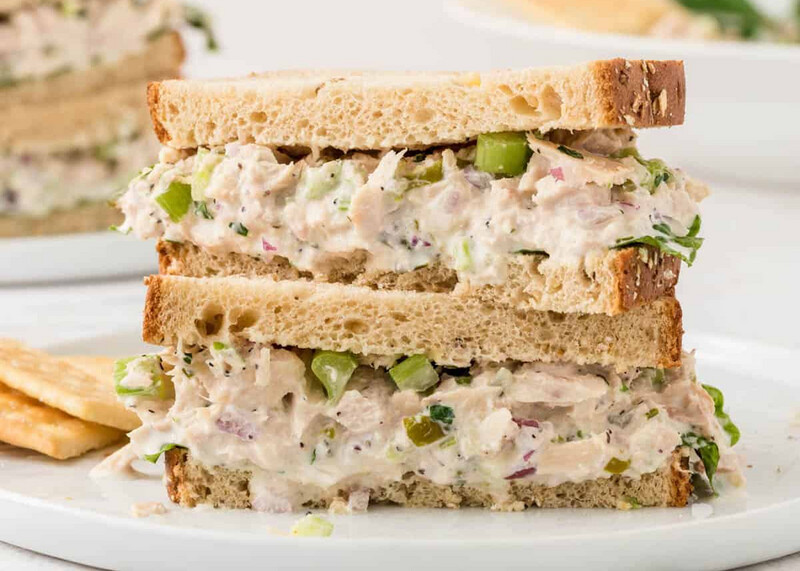 Low-Fat Tuna Salad Sandwich