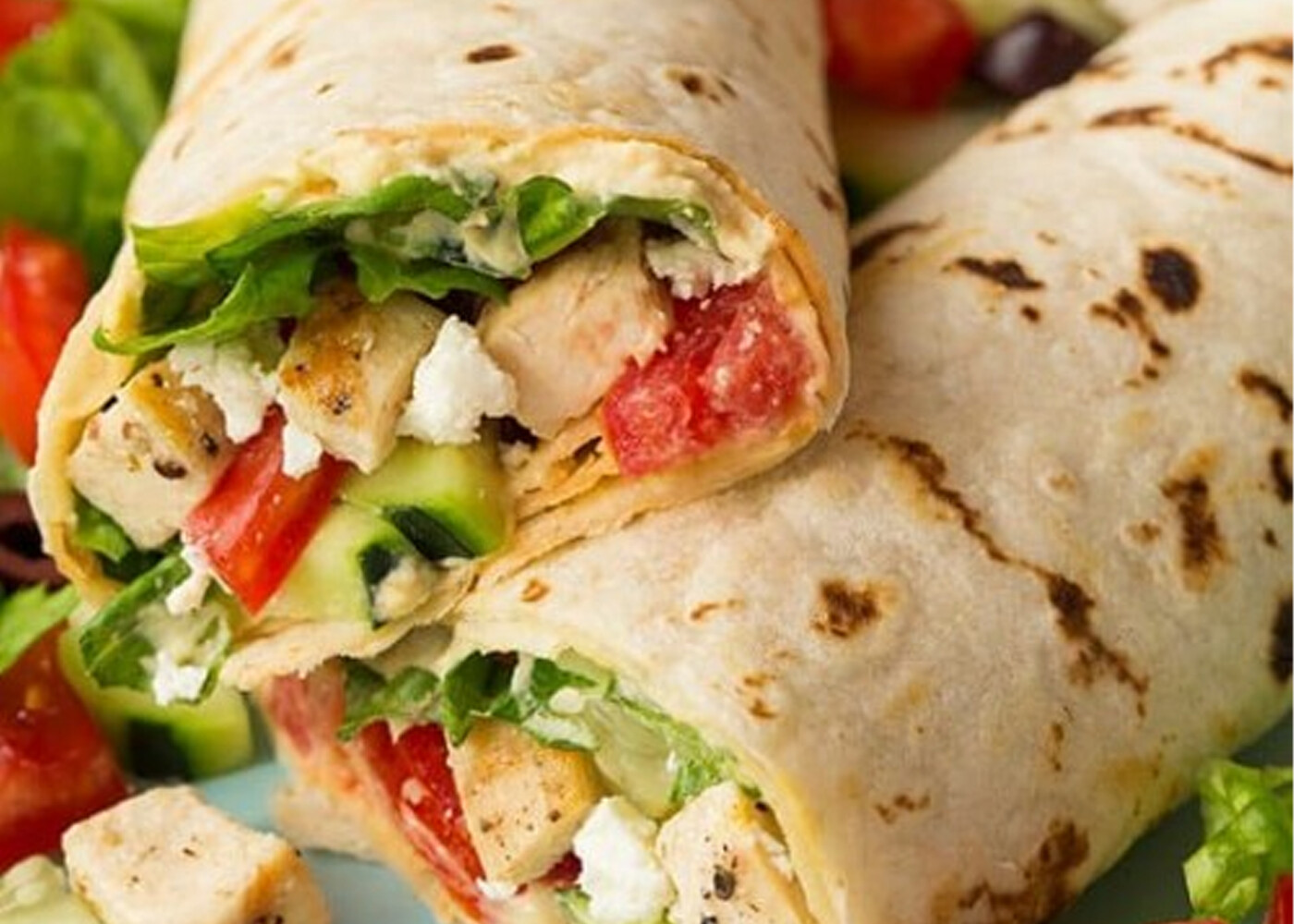 The Healthy Chicken Choice Wrap